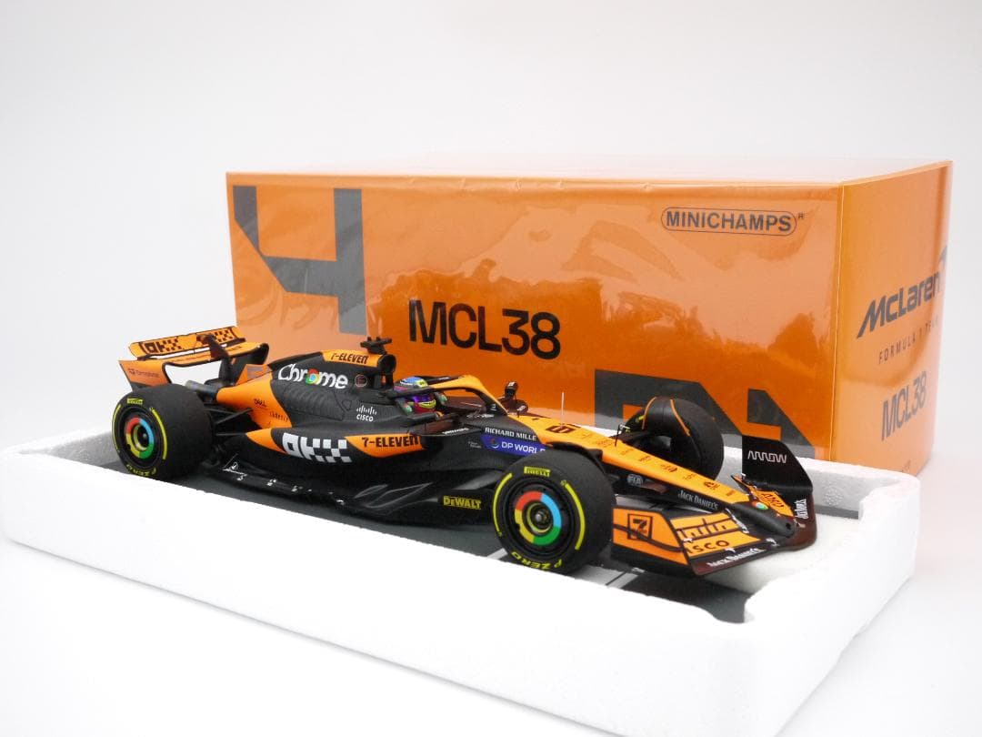 onecar1/18 マクラーレン MCL38 初優勝 O.ピアストリ
