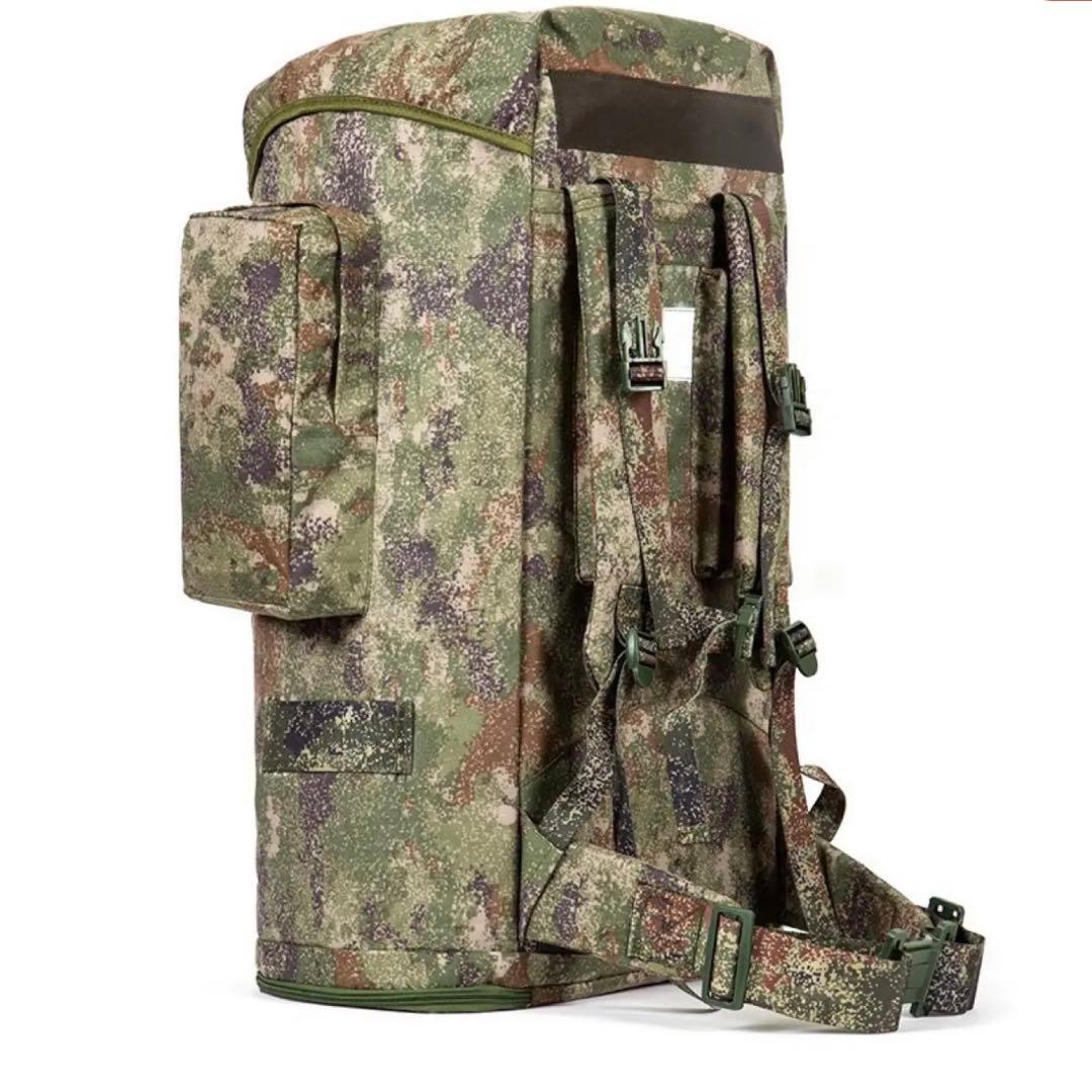 中国人民解放軍最新型21式迷彩星空迷彩リュックサック　大容量　鉄骨入り　携行具