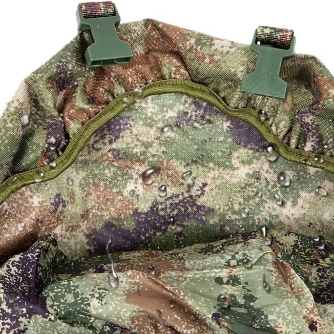 中国人民解放軍最新型21式迷彩星空迷彩リュックサック　大容量　鉄骨入り　携行具