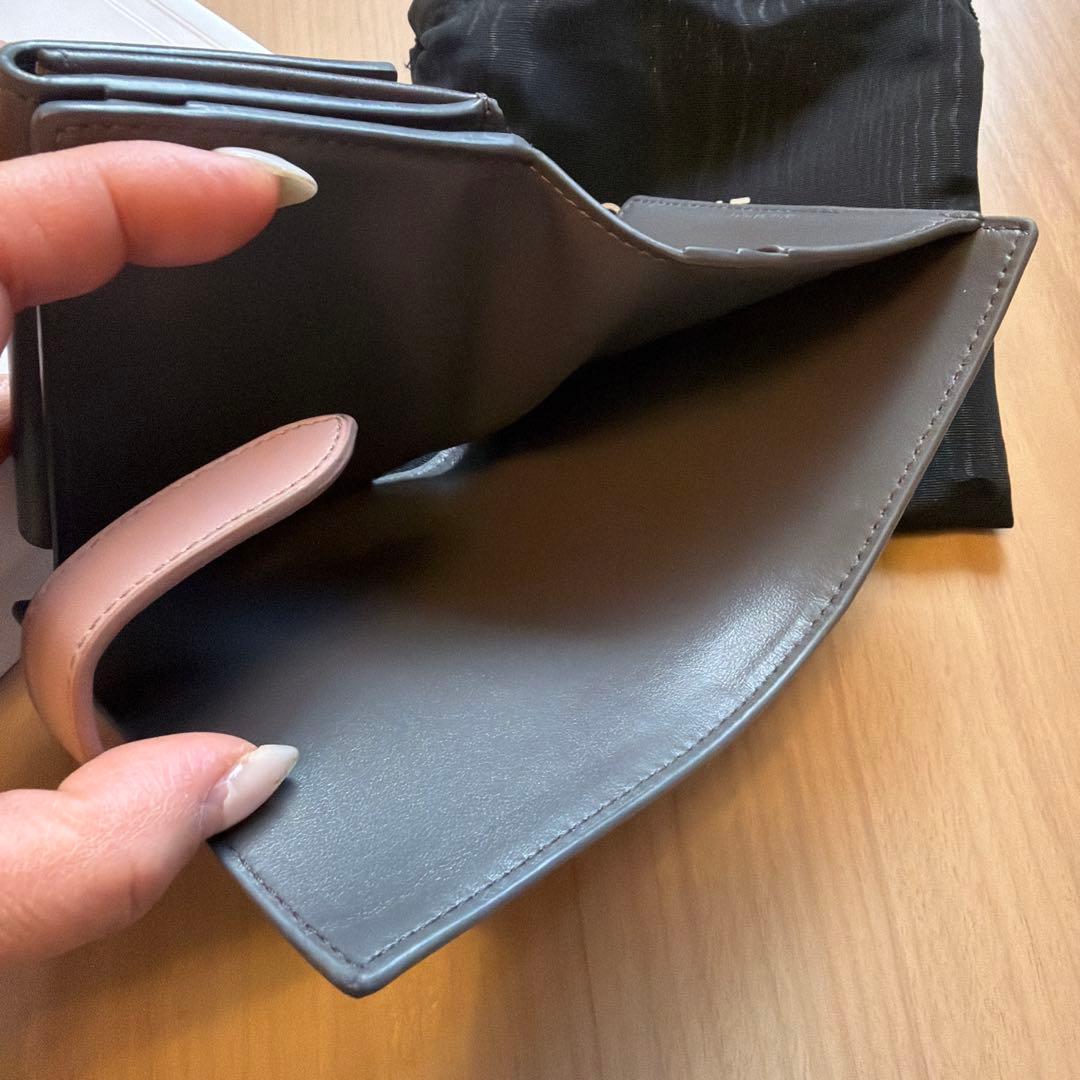 CELINE グレー 二つ折り財布 箱・保護袋付き