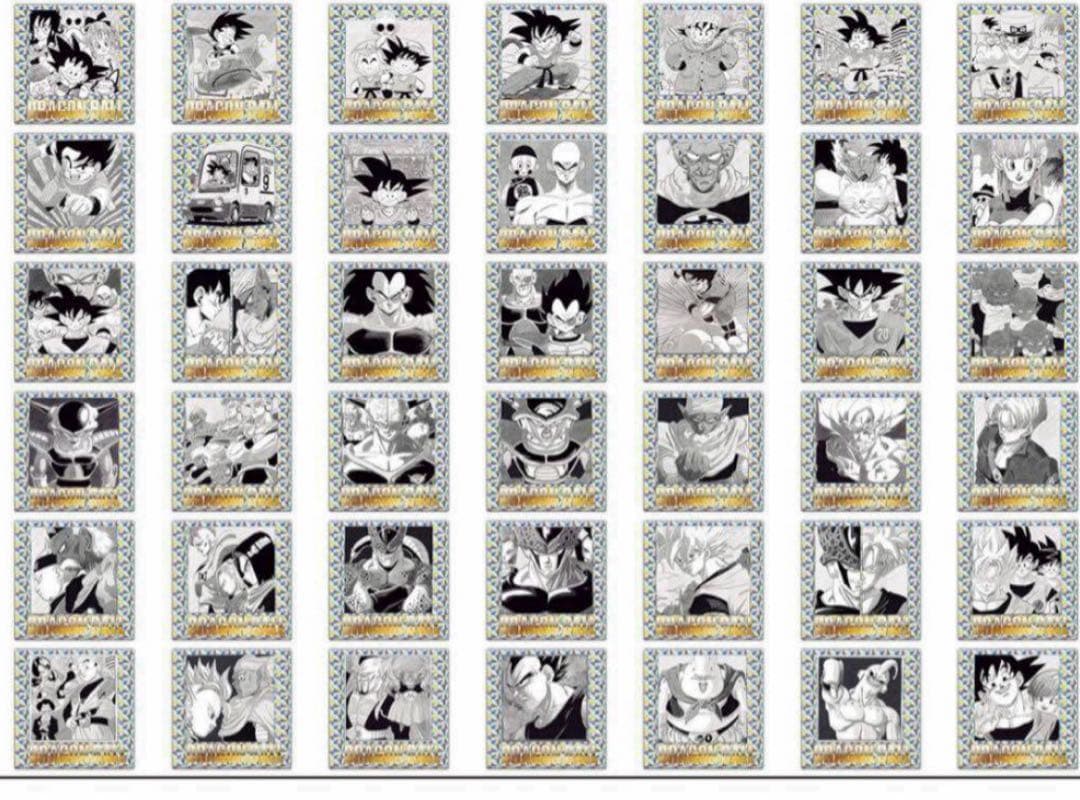 ドラゴンボール　シールウエハース40周年記念　フルコンプ