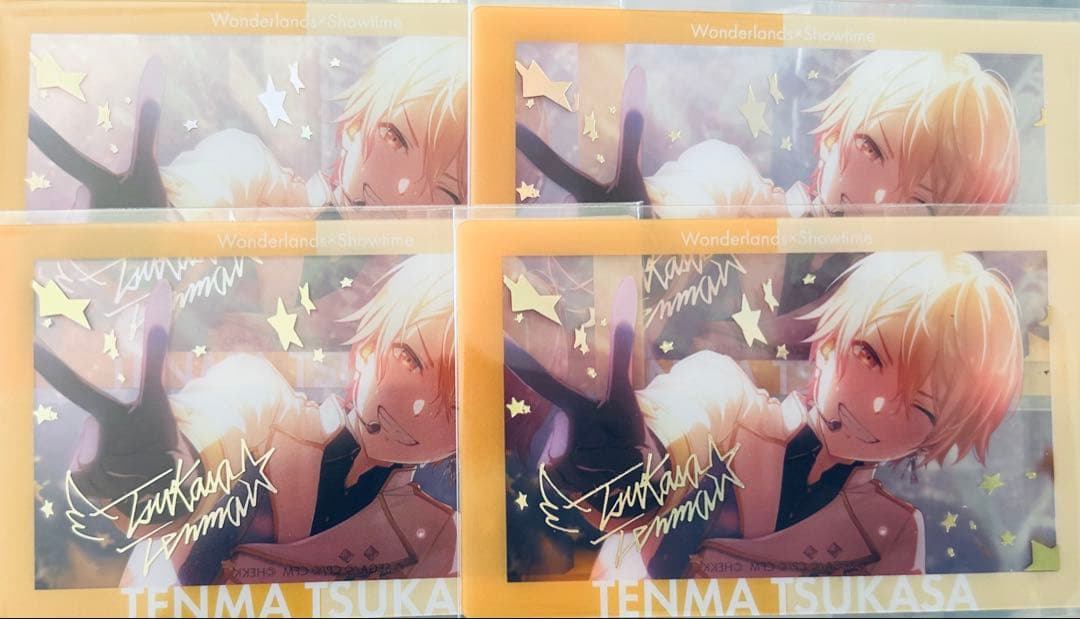 プロセカ コラボ 天馬司 缶バッジ 色紙 etc