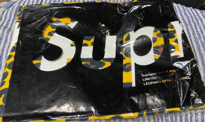 新品未使用未開封Supreme 非売品　ビーチタオル　豹柄　レオパード