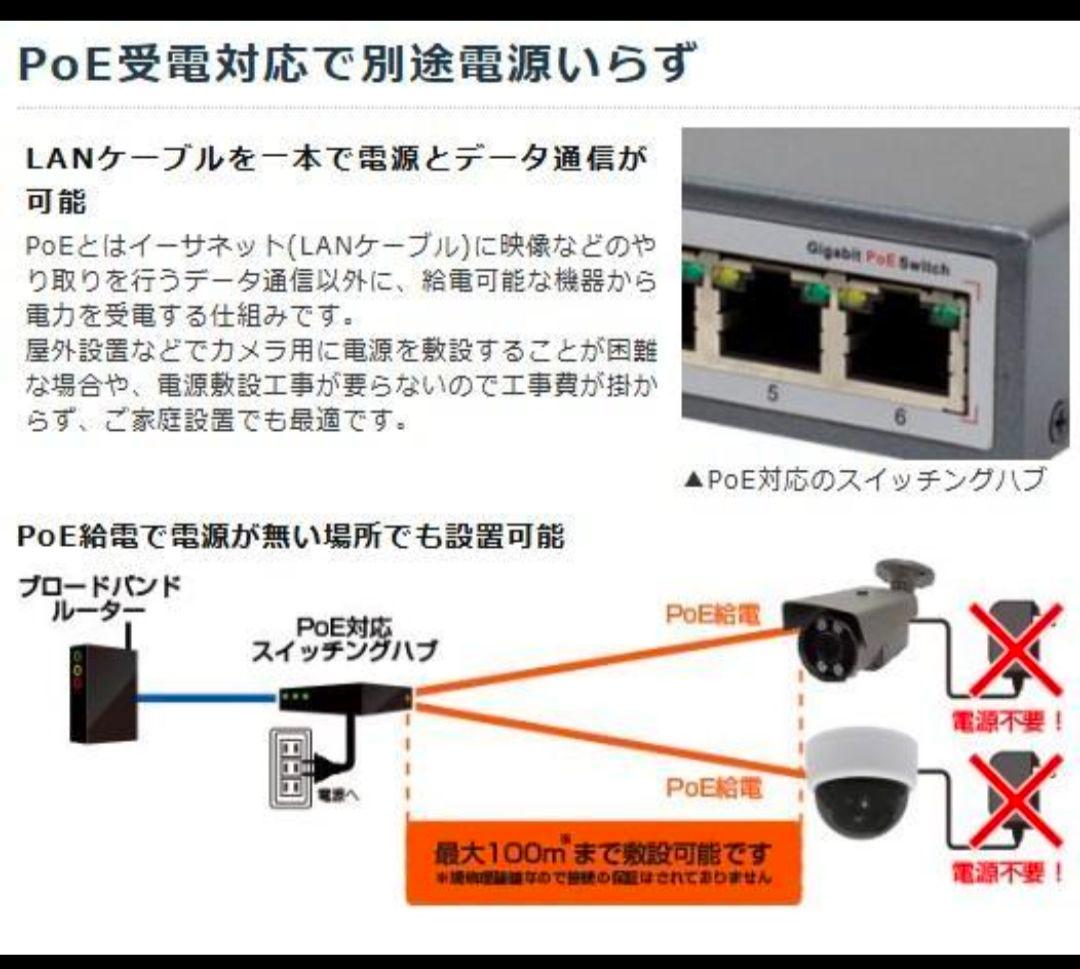 塚本無線のNVRレコーダー（1台）、防犯カメラ（2台）のセット