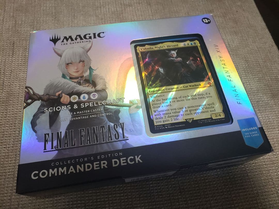 【新品未開封】MTG FF 統率者デッキ コレクター版　英語版 4種類