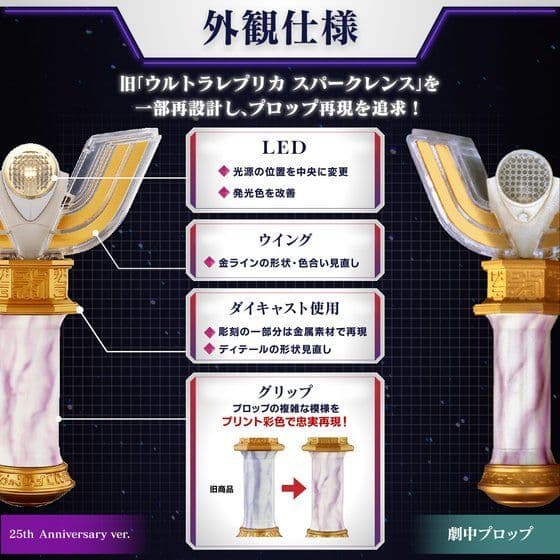 ウルトラレプリカ スパークレンス ウルトラマンティガ Ultra Replica