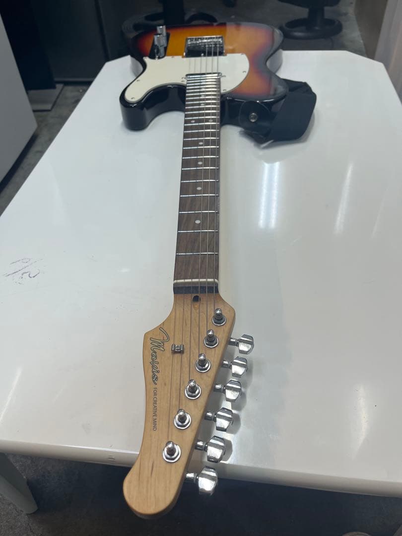 メイビス Mavis テレキャスター　サンバースト　ジャンク