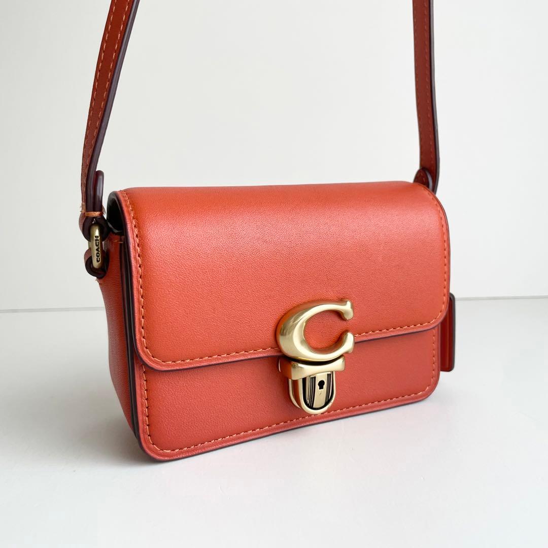 コーチ COACH ショルダーバッグ ストゥディオ 12 Cロゴ レザー 新品