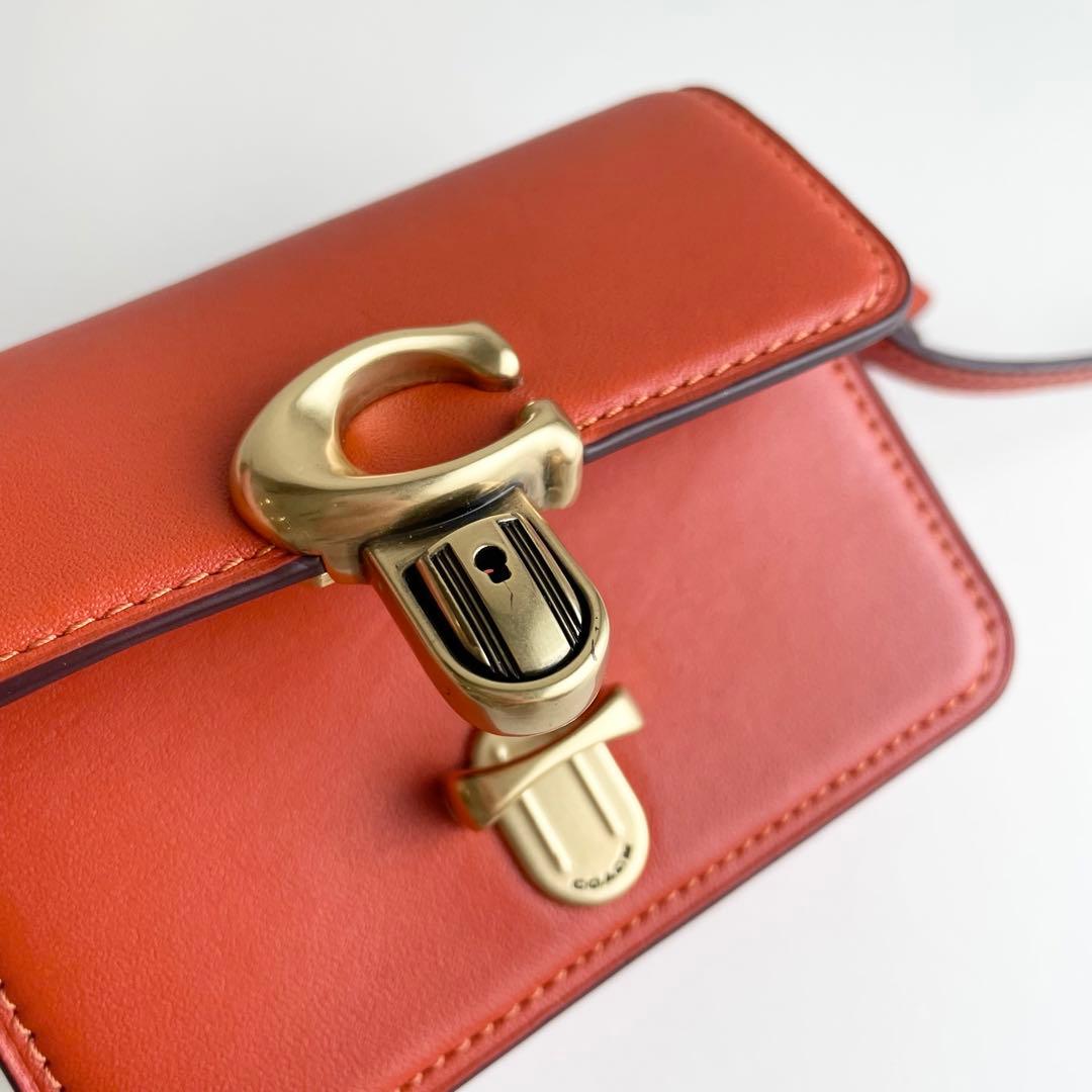 コーチ COACH ショルダーバッグ ストゥディオ 12 Cロゴ レザー 新品