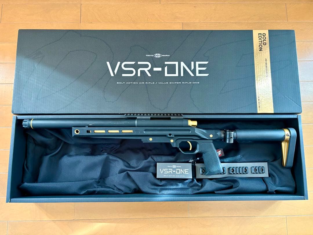 美品 東京マルイ VSR-ONE GOLD EDITIONサバゲ未使用