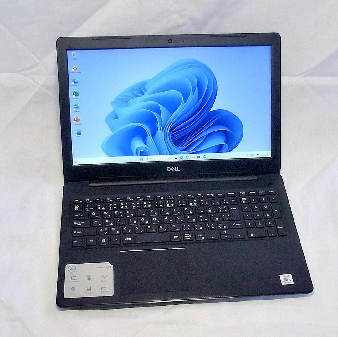 【メモリ価格が4～5倍に高騰！】デルノートパソコン／15型／第10世代／SSD