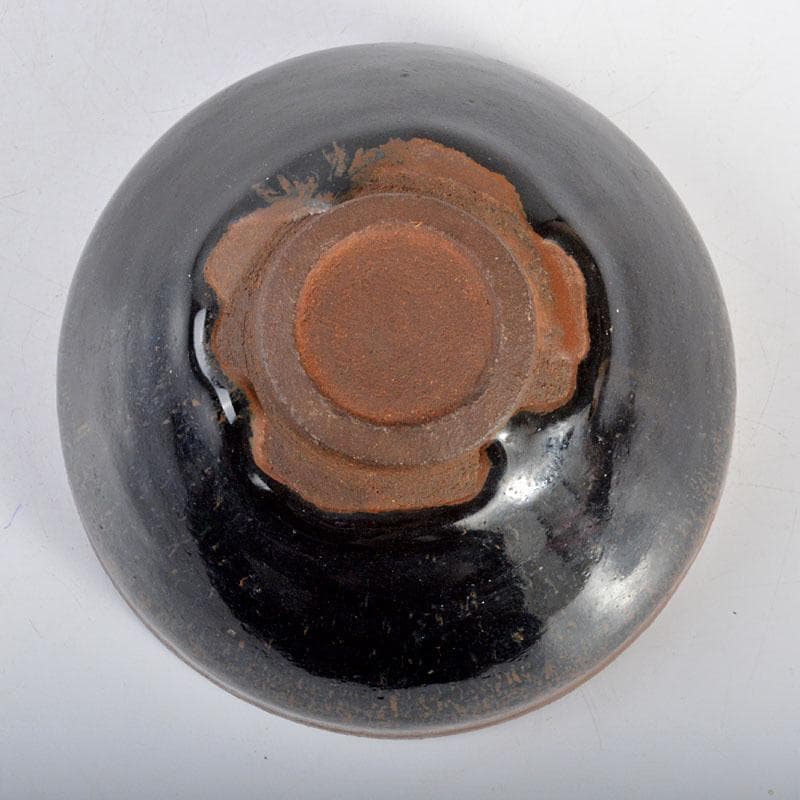 中国　南宋　建窯　兎毫盞　禾目天目茶碗　M　R4465