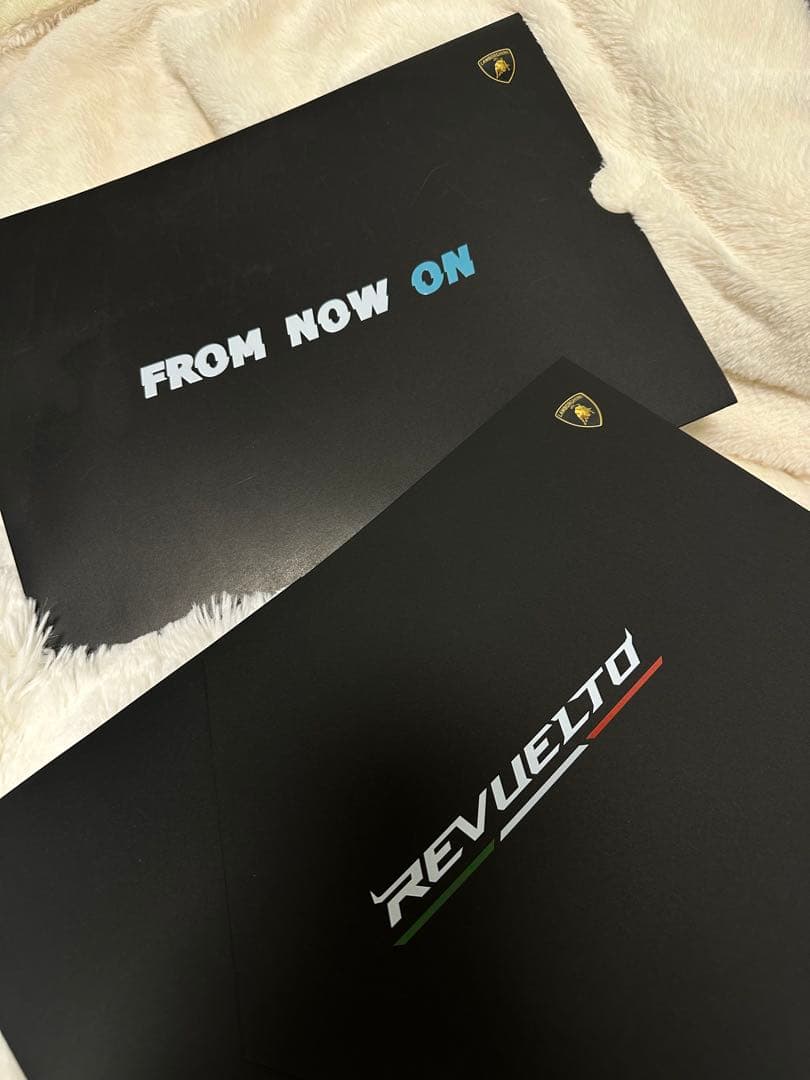 非売品 ランボ60周年 Revuelto FROM NOW ON ポスター