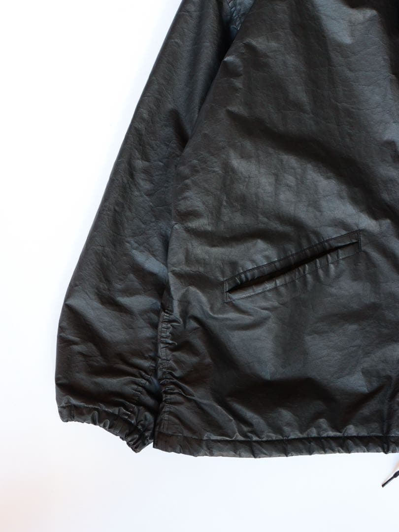 【限定価格】comoli / ペーパーレザー コーチジャケット