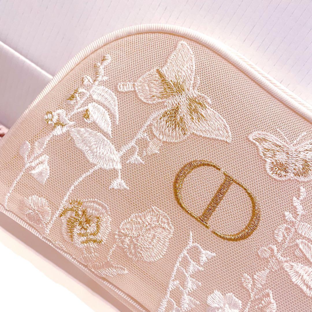 Dior 刺繍　ポーチ　ノベルティ