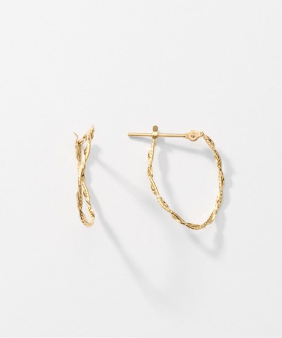 ■現行品■【Jewel closet by L&Co.】K10フープピアス