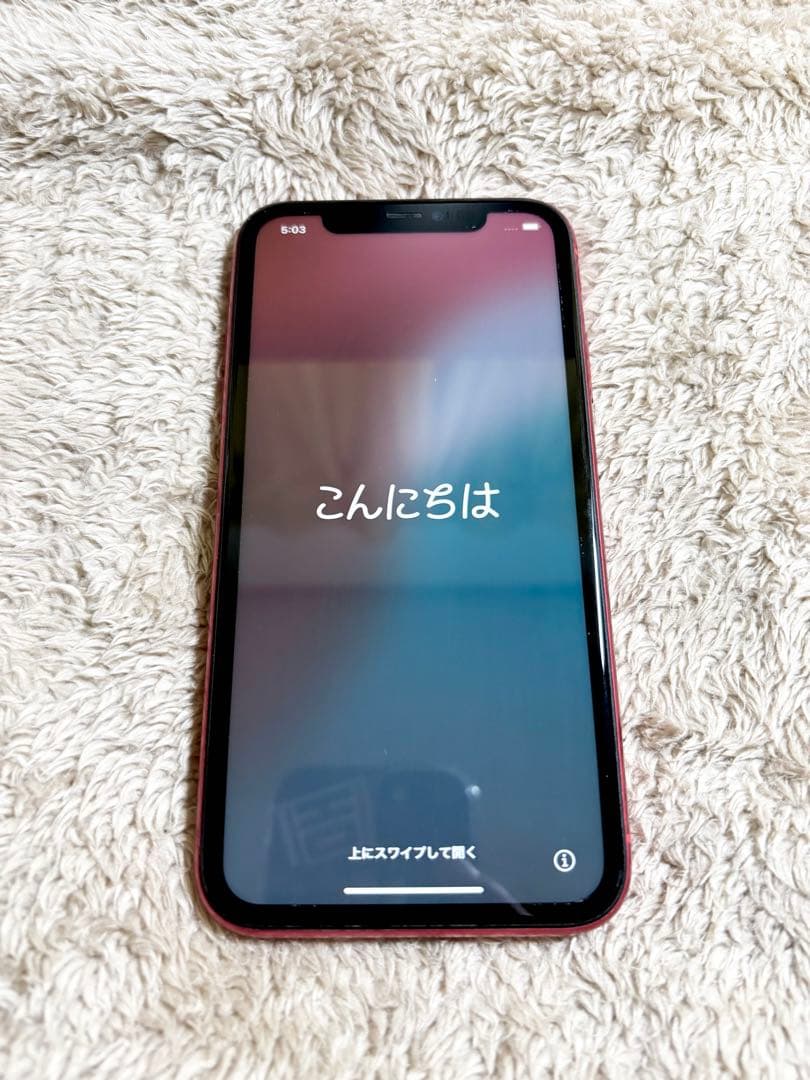 美品❗️iPhone11 レッドカラー　64GB 箱付き発送