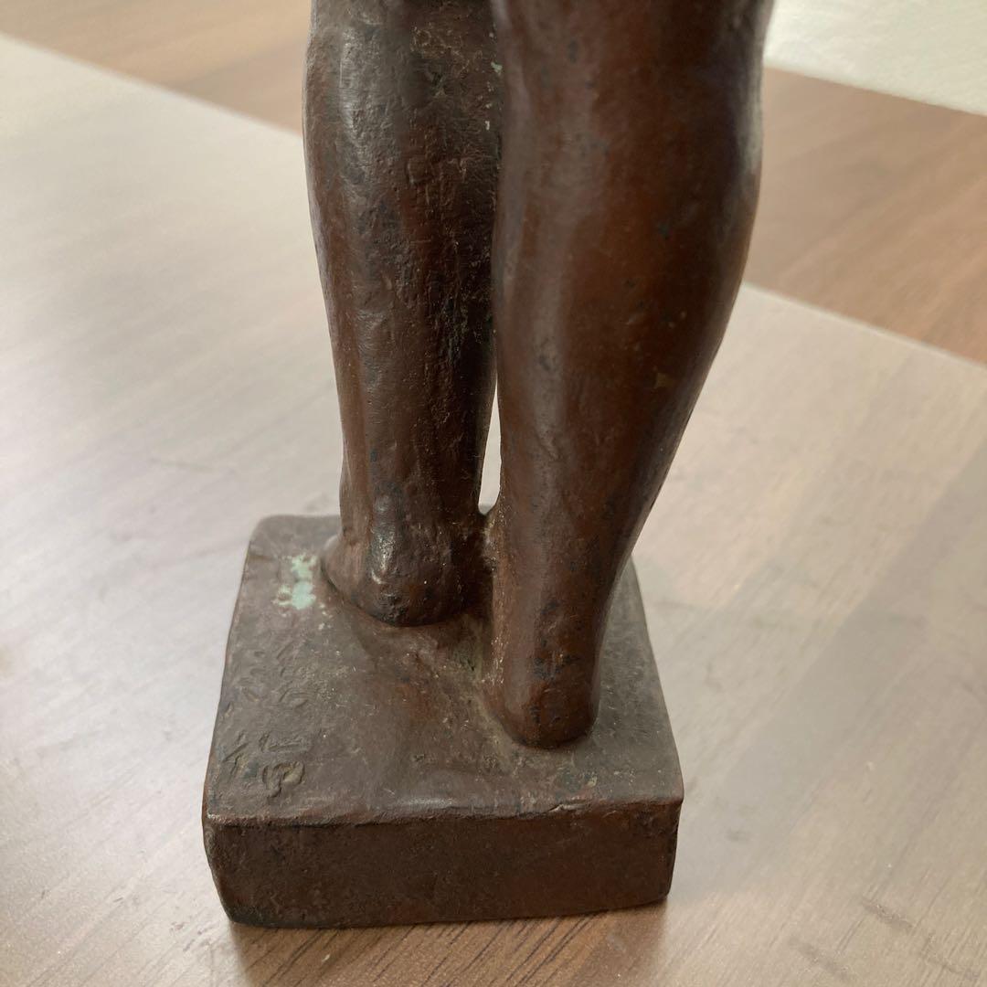 【藤井浩佑作】　ブロンズ像