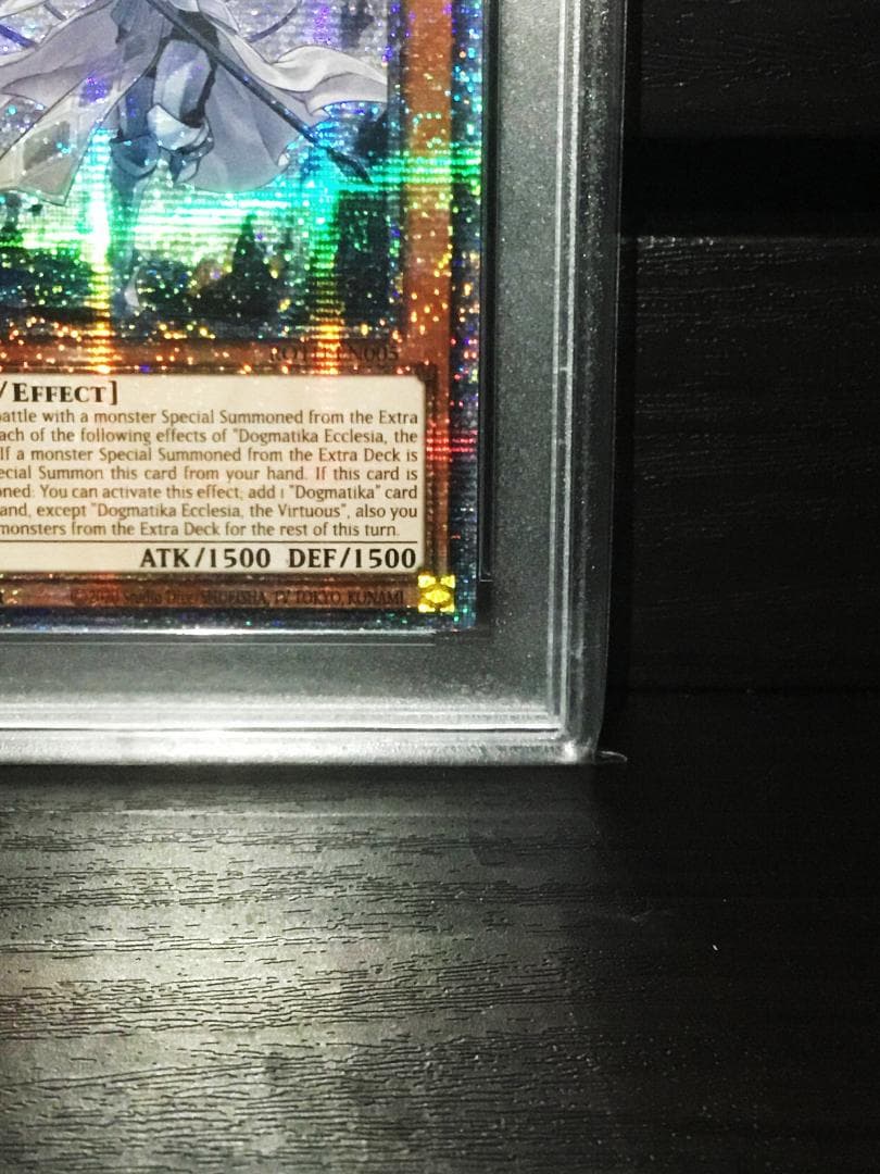 遊戯王　教導の聖女 エクレシア　スターライトレア　英語版　PSA9　五つ目