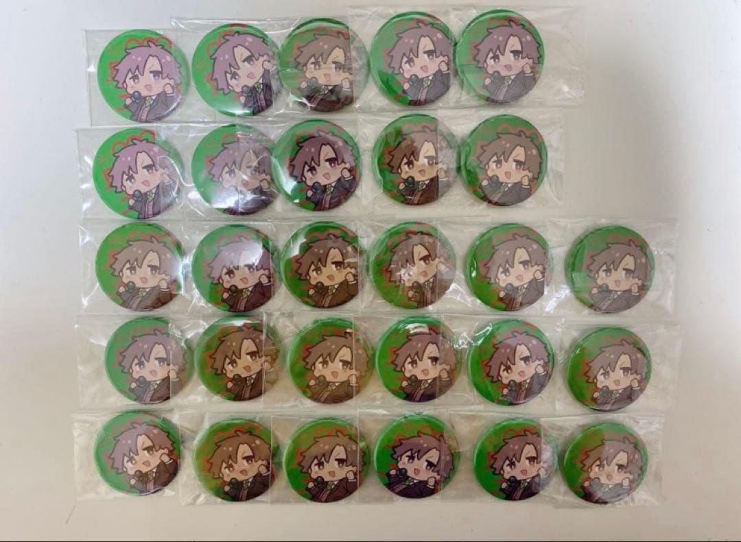 成人男性三人組 えるの 缶バッジ