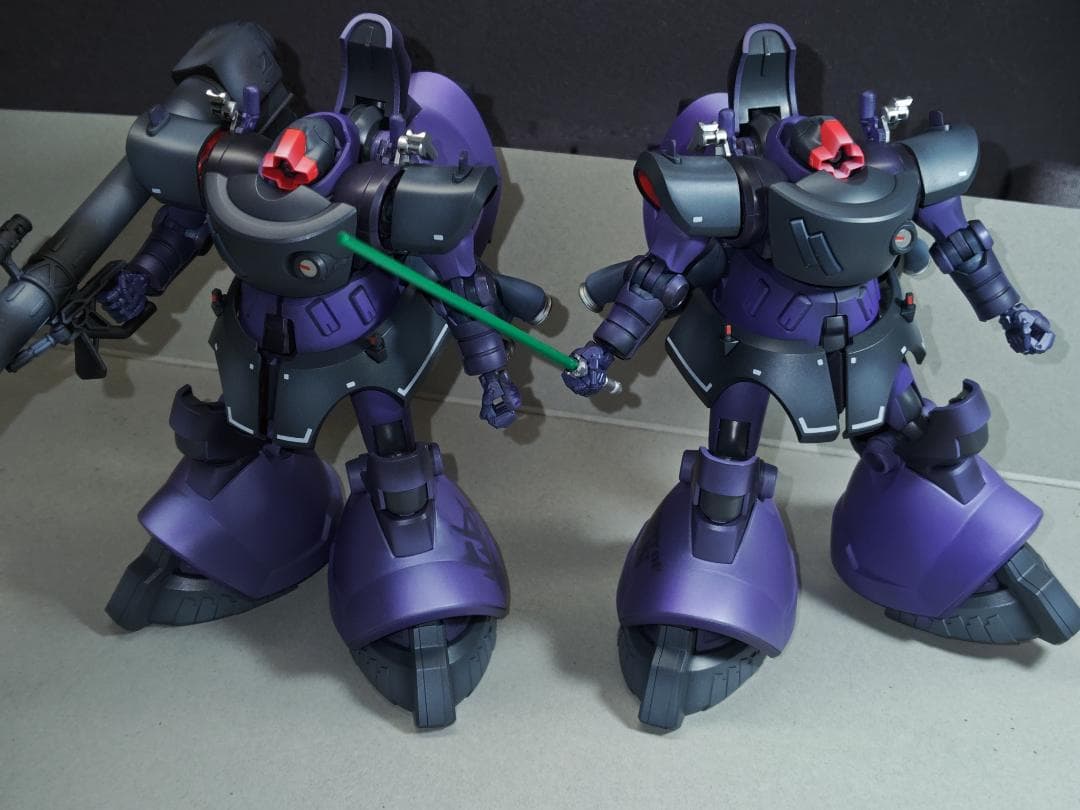 マ*サ様 HG-リックドム（GQ）ガイア機/オルテガ機全塗装完成品2体セット