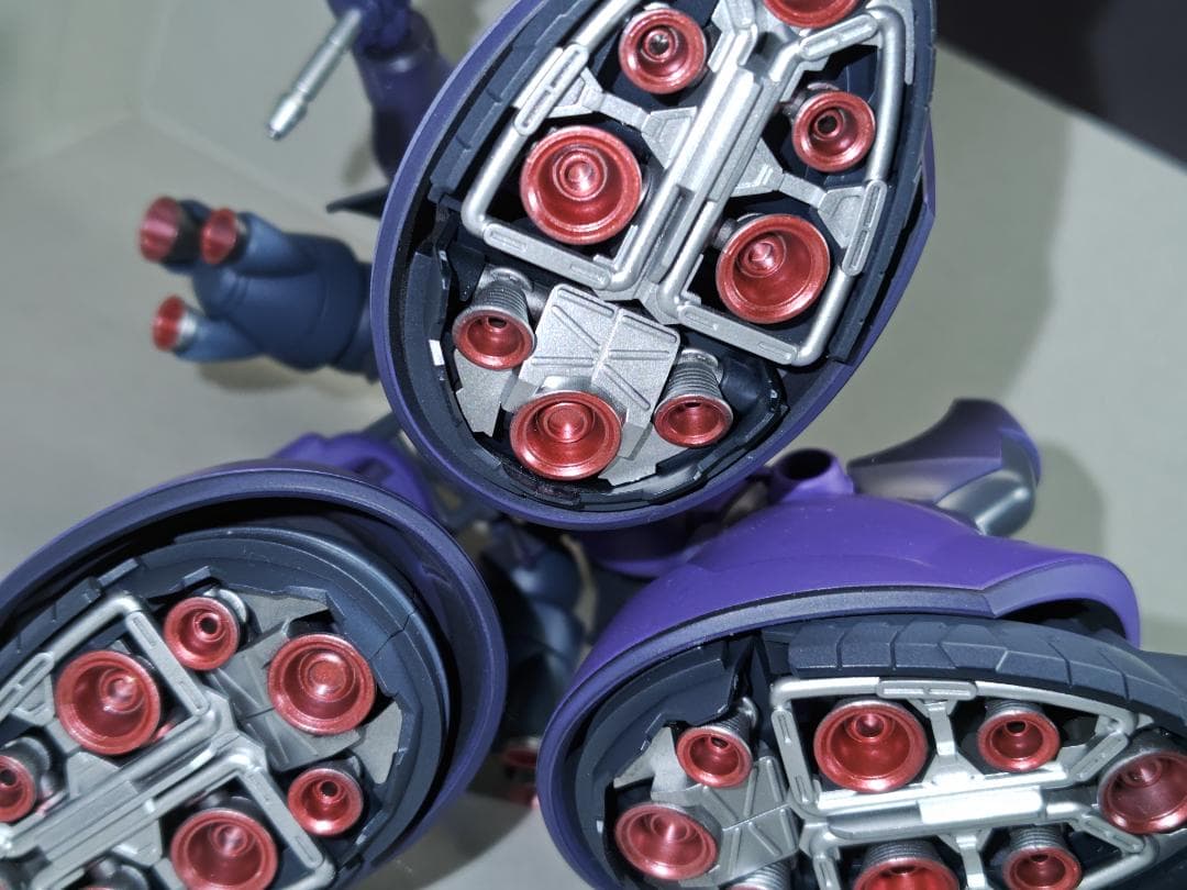 マ*サ様 HG-リックドム（GQ）ガイア機/オルテガ機全塗装完成品2体セット