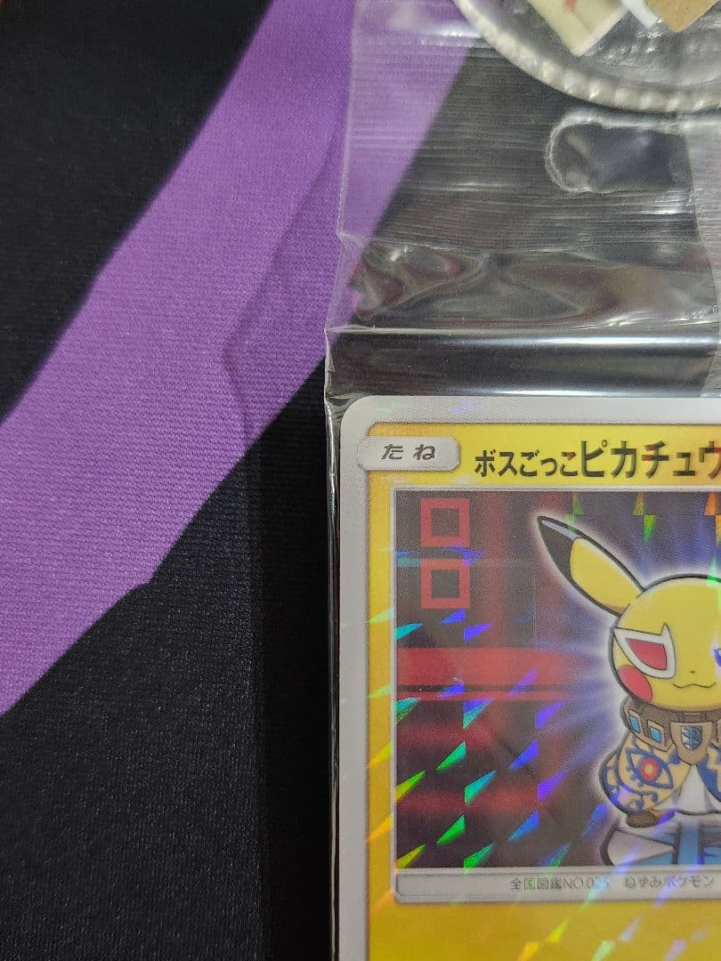 【未開封】ボスごっこピカチュウ プラズマ団