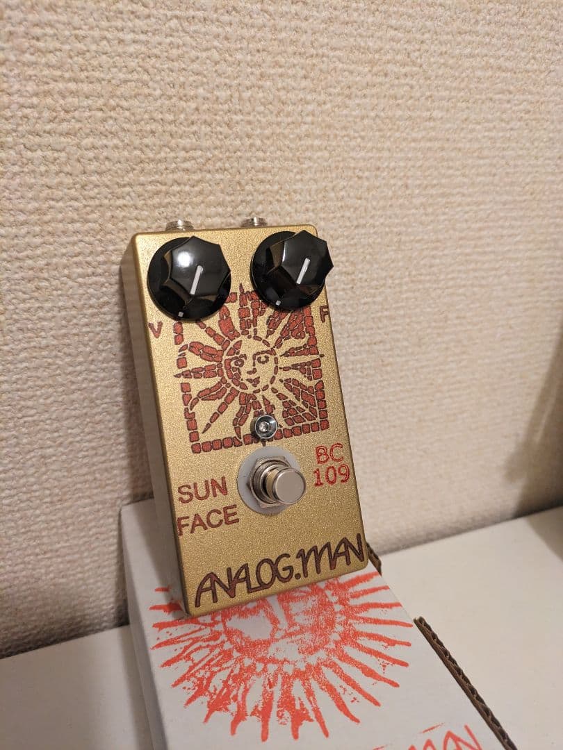 ギター Analogman Sunface Fuzz BC109 Analog.man