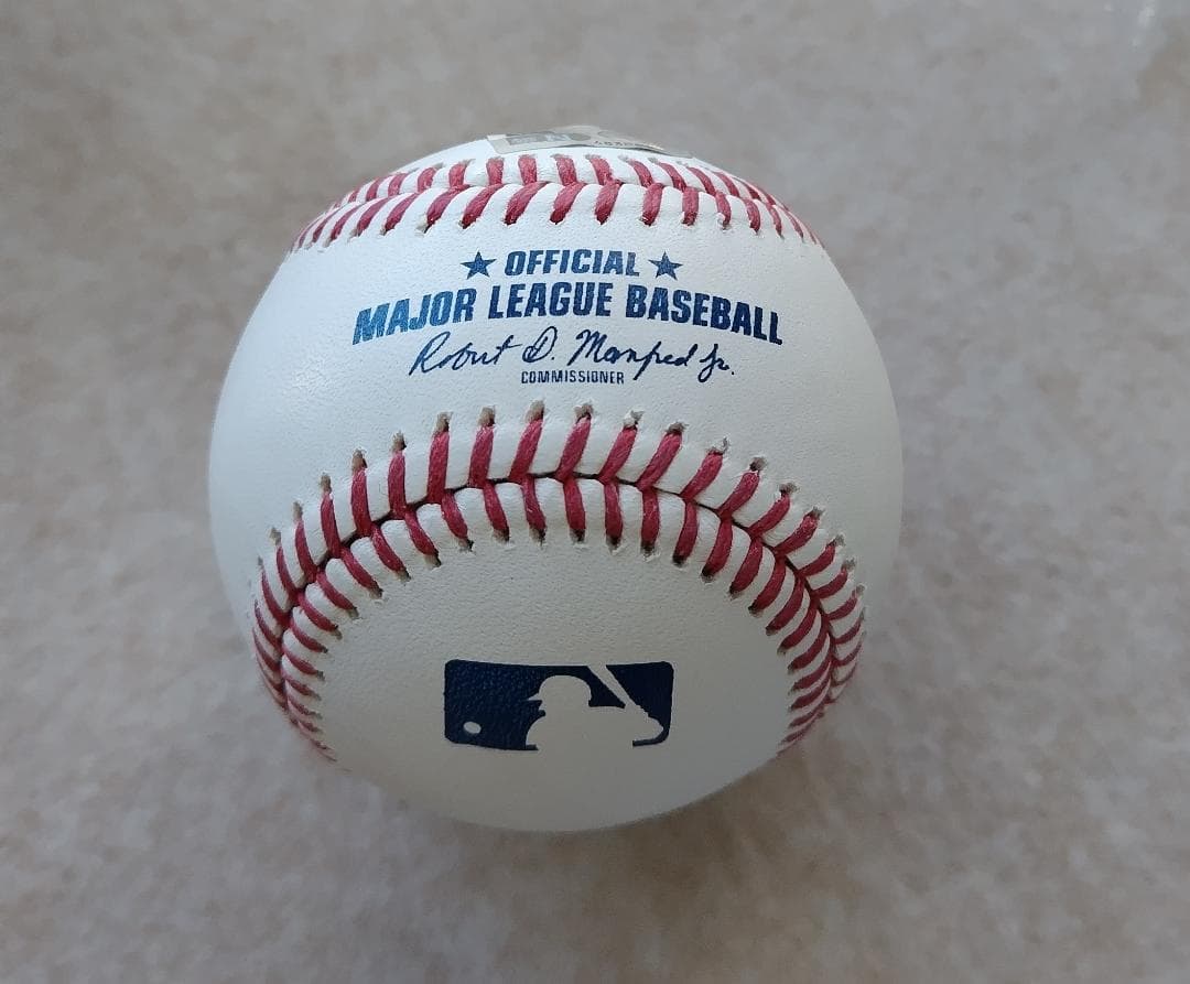 ドジャース　佐々木朗希選手　サイン入り　MLB公式ボール