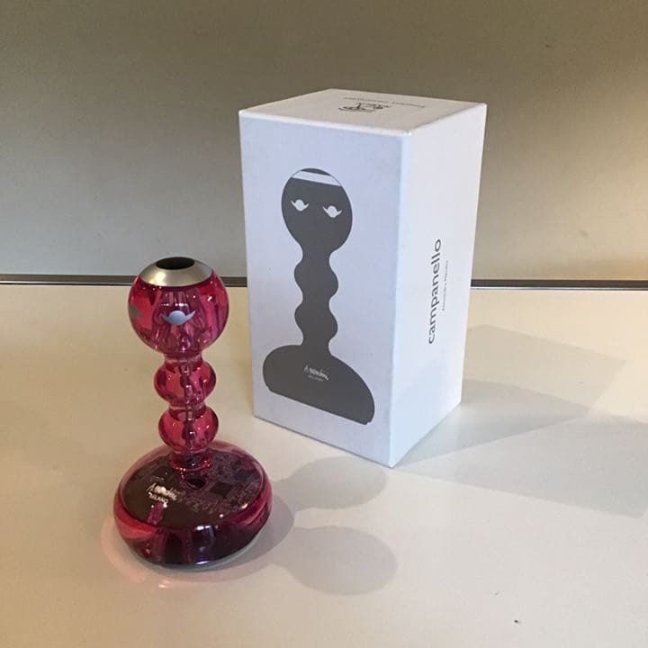 メンディー二デザイン！卓上ライトチーンという音声に心清める ピンク色 未使用品