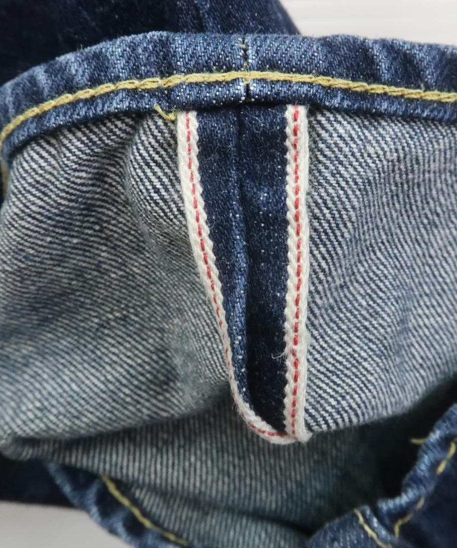 GANRYU ガンリュウ 15AW セルビッジサルエルデニムパンツ