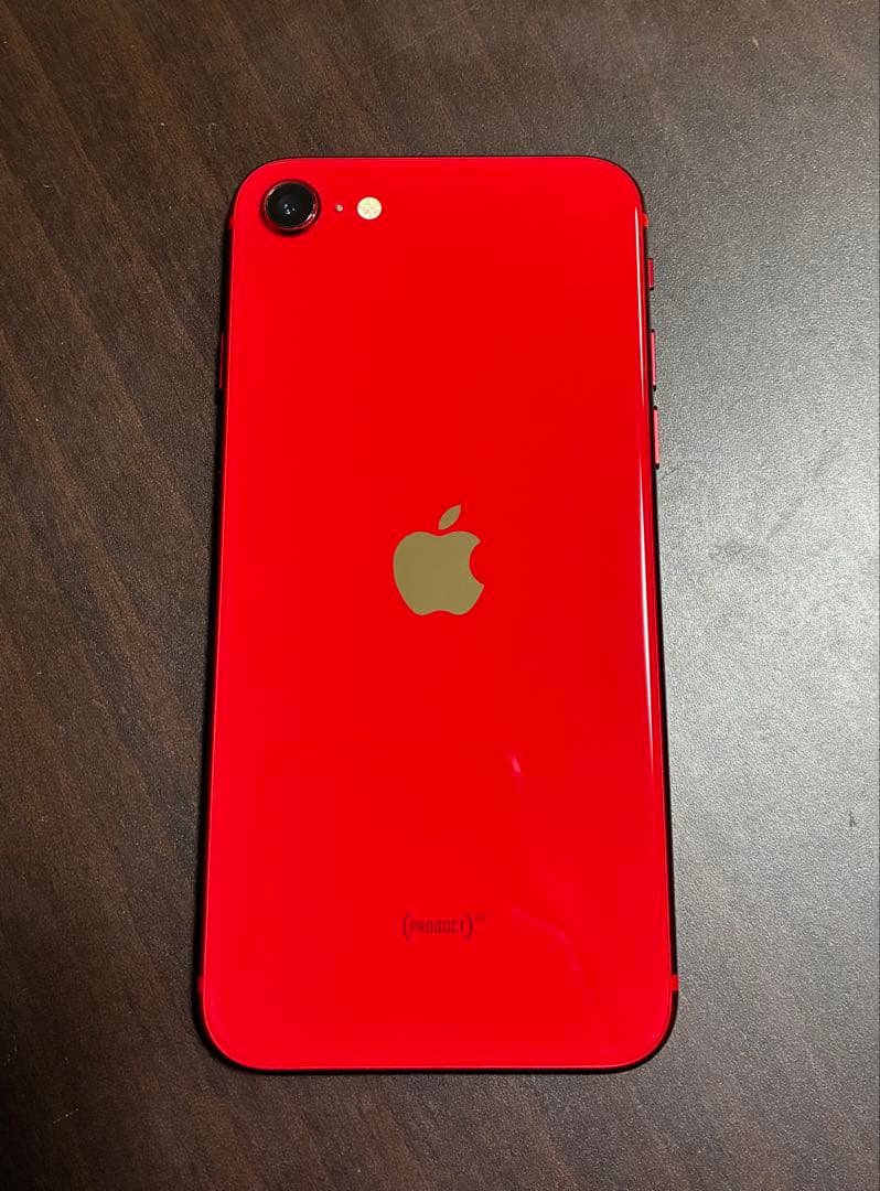 iPhone SE 第3世代 レッド 128GB バッテリー91% 美品