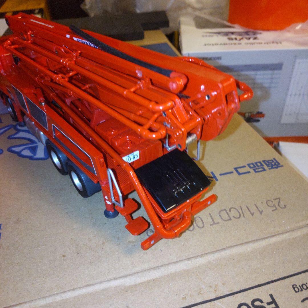 シン・ゴジラ　特殊建機小隊　プッツマイスター　コンクリートポンプトラック1/50