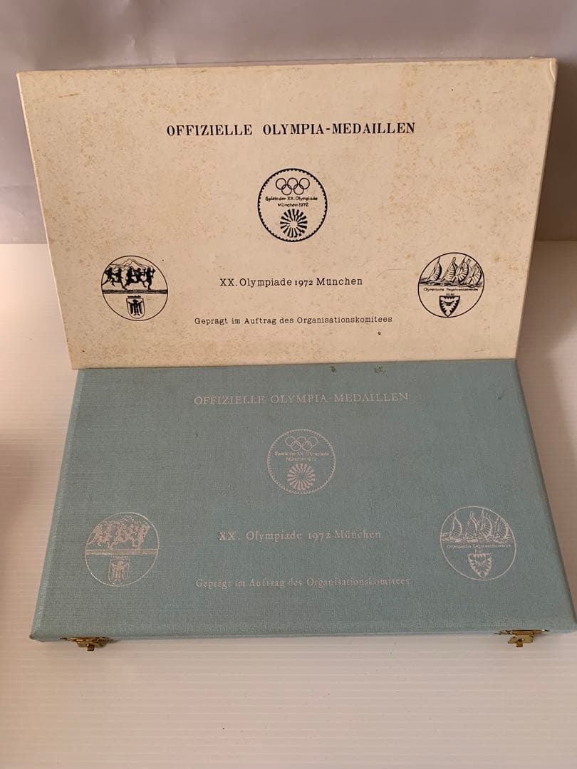 Gusi 　第20回オリンピックミュンヘン大会公式記念メダル 純銀製17点