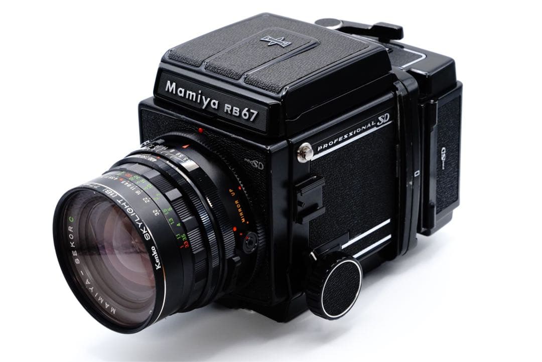 Mamiya RB67 pro sd中判カメラ 65mmレンズ付き