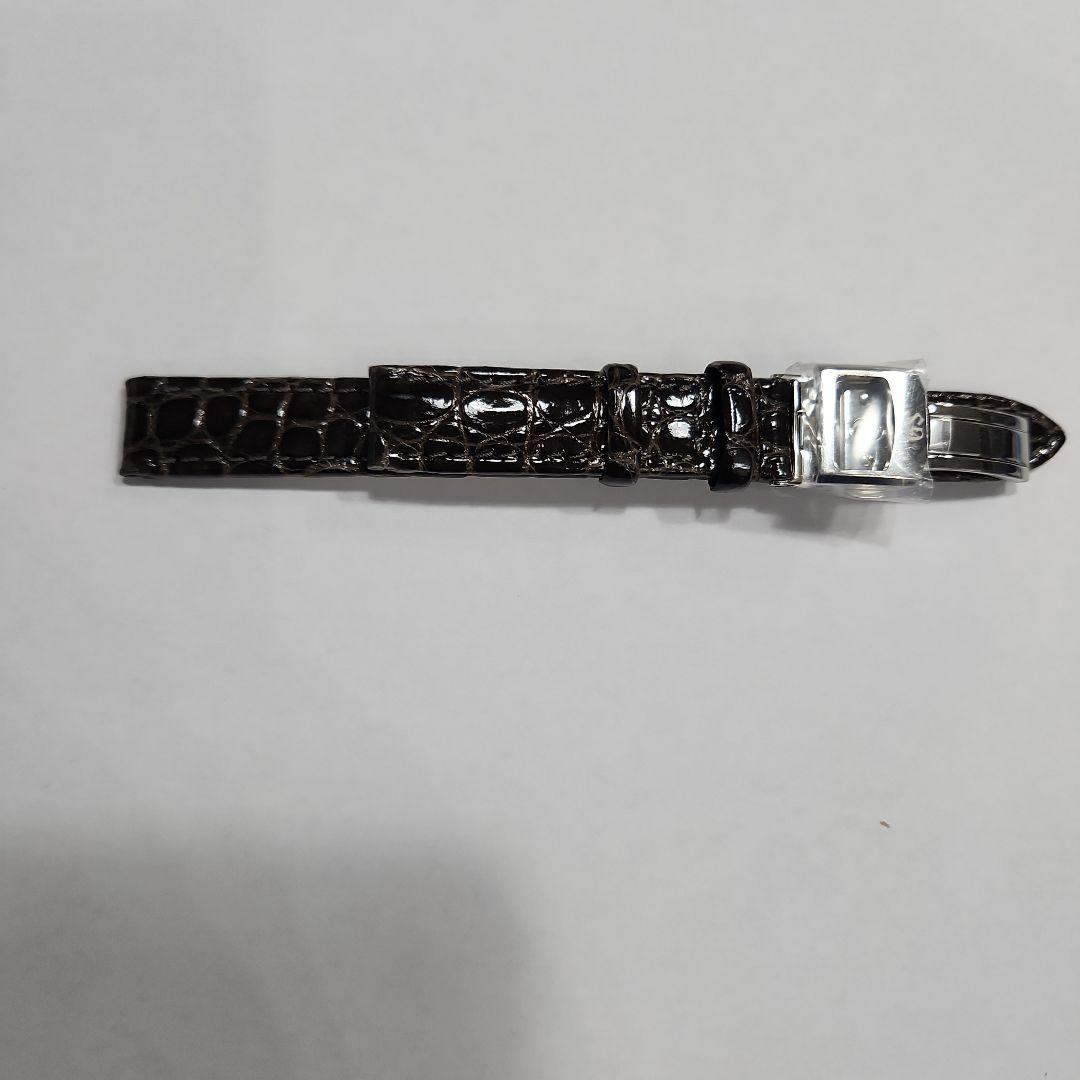 グランドセイコーSTGF289　ブラウンレザー 時計ベルト シルバーバックル