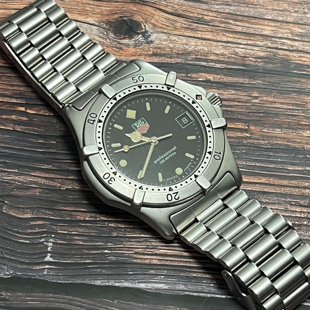TAGHeuer Professional 200m電池新品962.006F-2