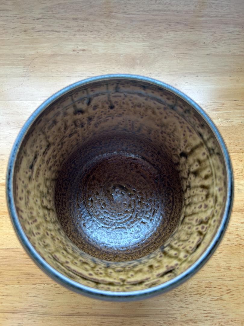 【水指】古瀬戸耳付　一重口水指