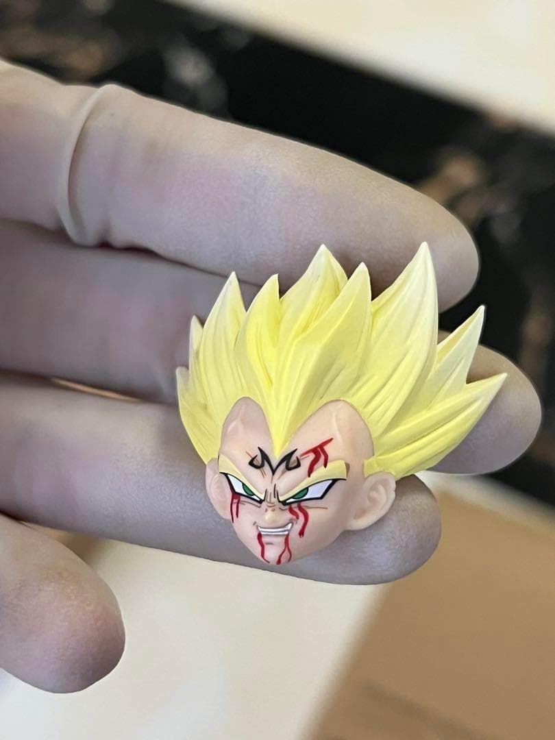 s.h.figuarts 魔人ベジータ ヘッドパーツセット A 流血.ver