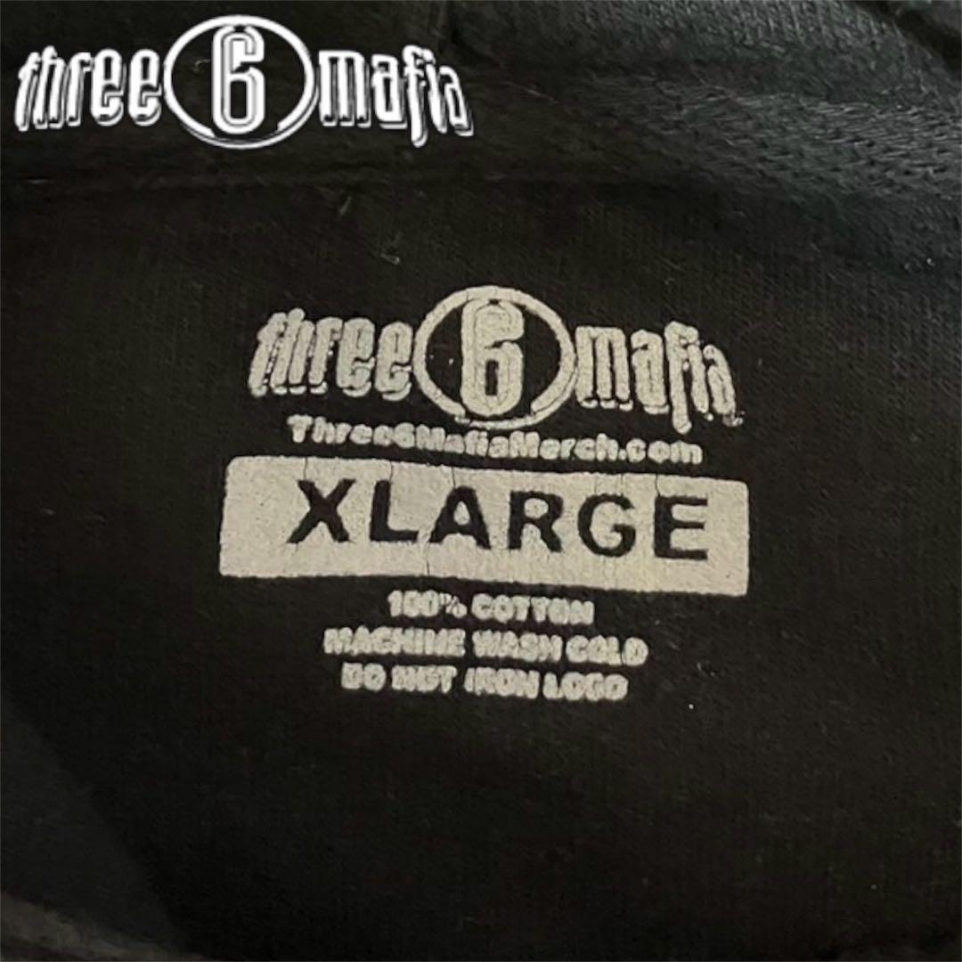 three 6 mafia HYPNOTIZE MINDS パーカー 黒 XL