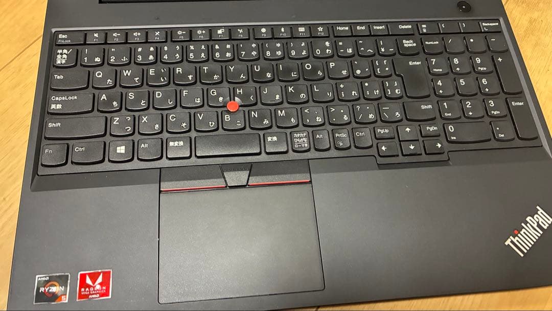 【拡張済】ThinkPad E595 メモリ・SSD拡張済み