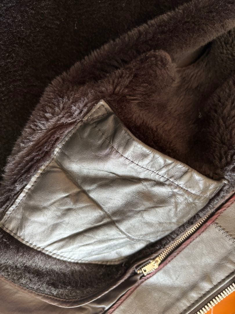 ショット schott レザージャケット ボアライナー付属 38 革　ライダース