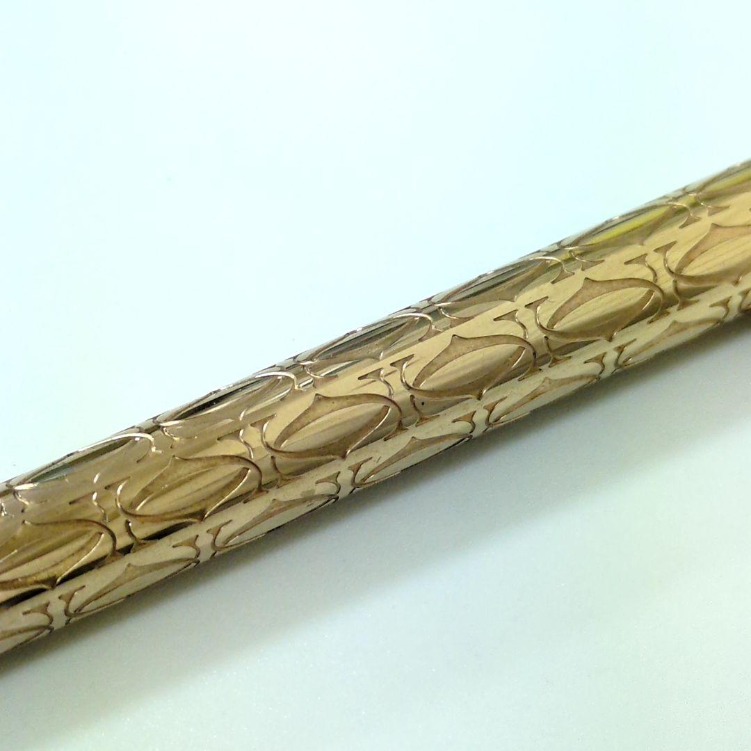 カルティエ C ドゥ ボールペン ゴールドカラー Cartier