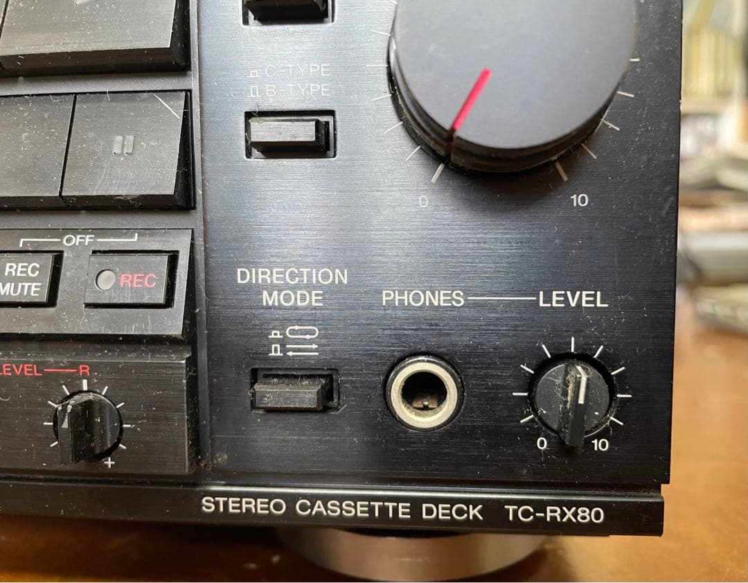 SONY TCーRX80　カセットデッキ　ジャンク