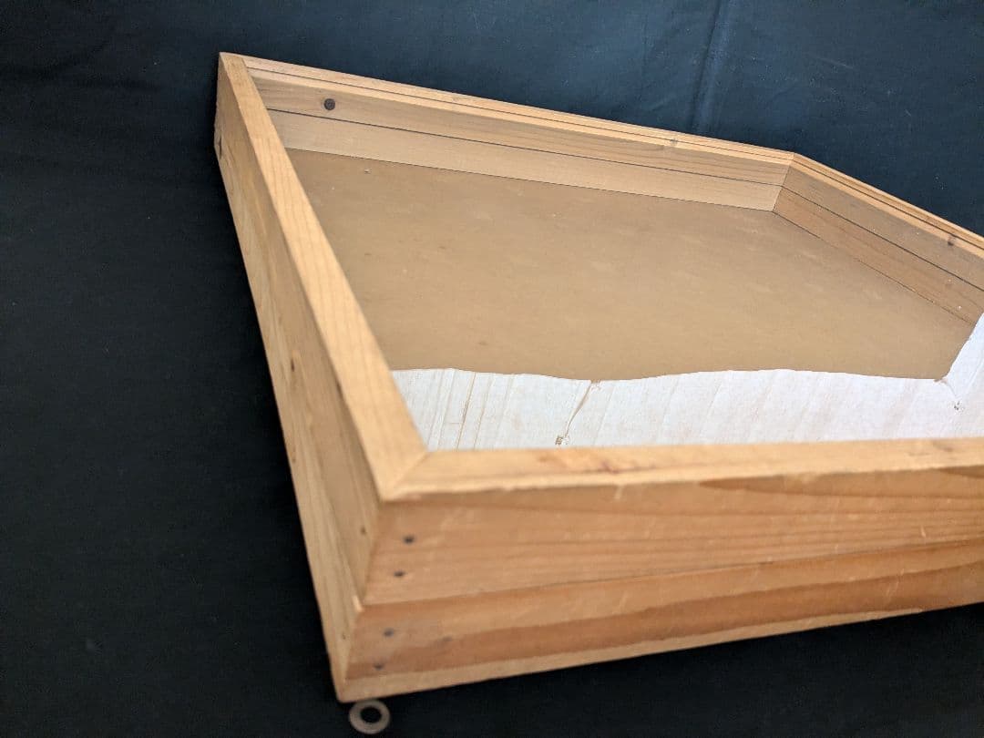 大型USA アンティーク　ガラスショーケース　ジュエリーケース　showcase