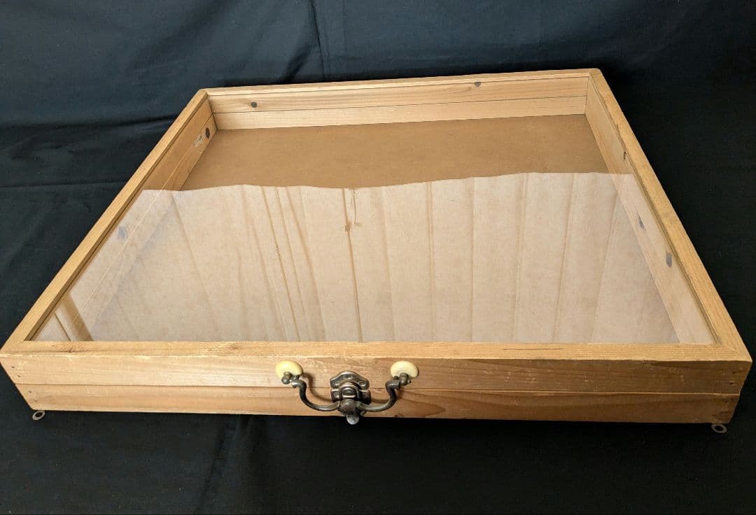 大型USA アンティーク　ガラスショーケース　ジュエリーケース　showcase