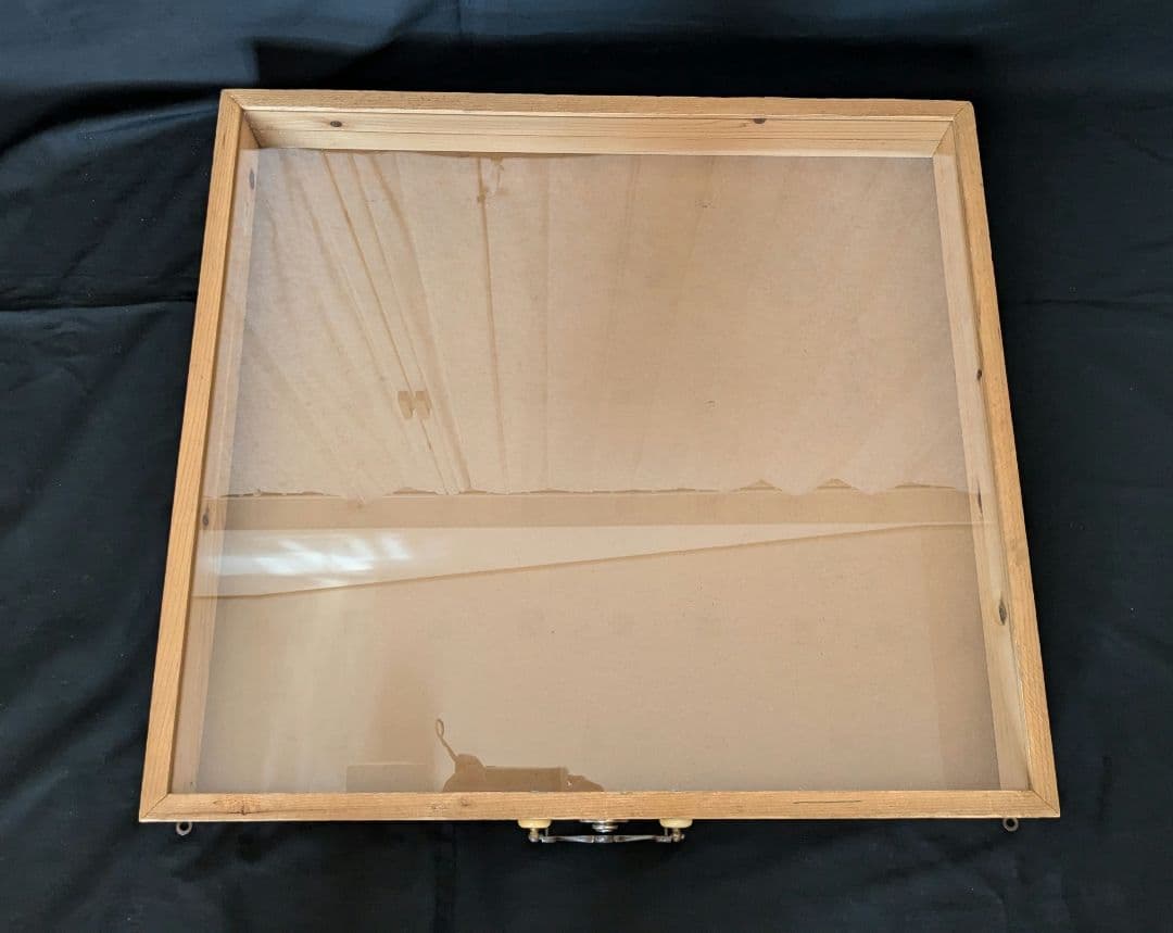 大型USA アンティーク　ガラスショーケース　ジュエリーケース　showcase