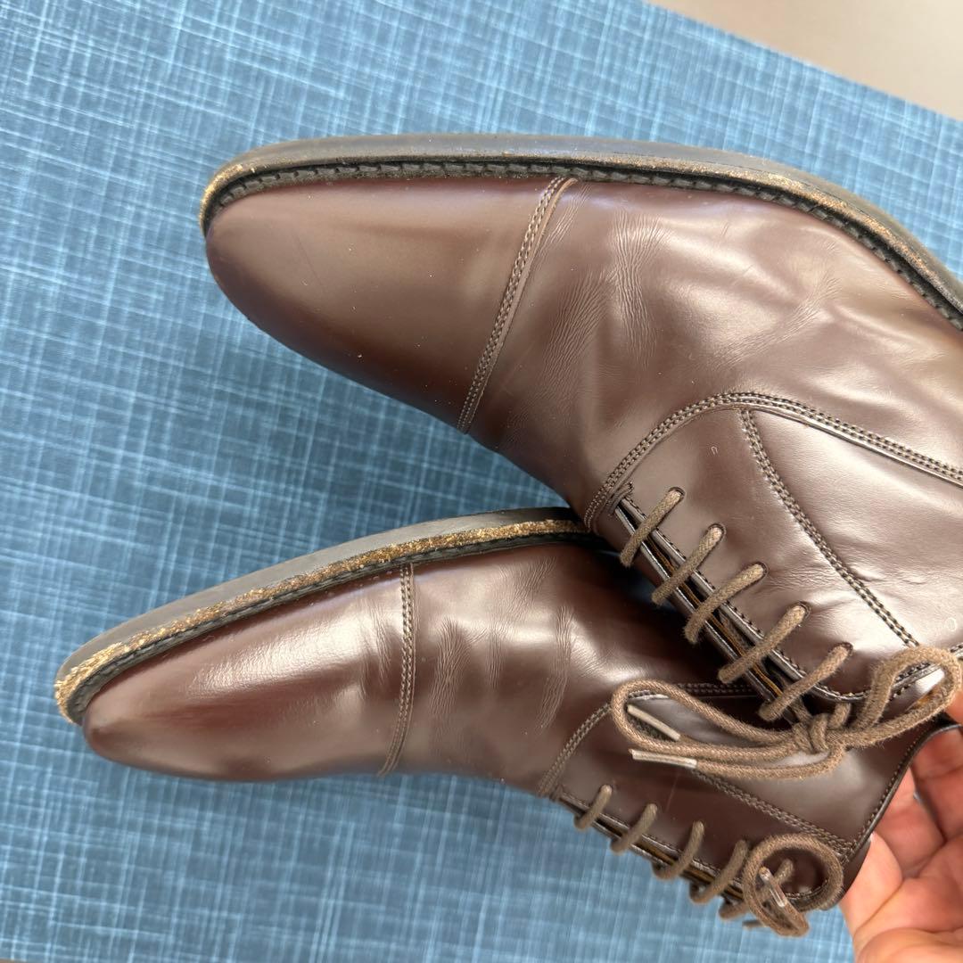 美品 リーガル 315R ストレートチップ 25.5 ブラウン