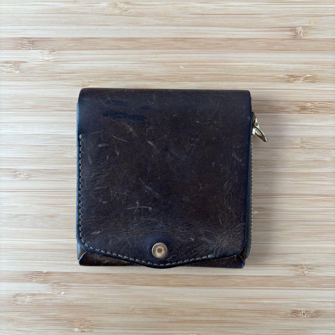 moku Saku ver.3 ミニ財布 Pueblo オリーブ