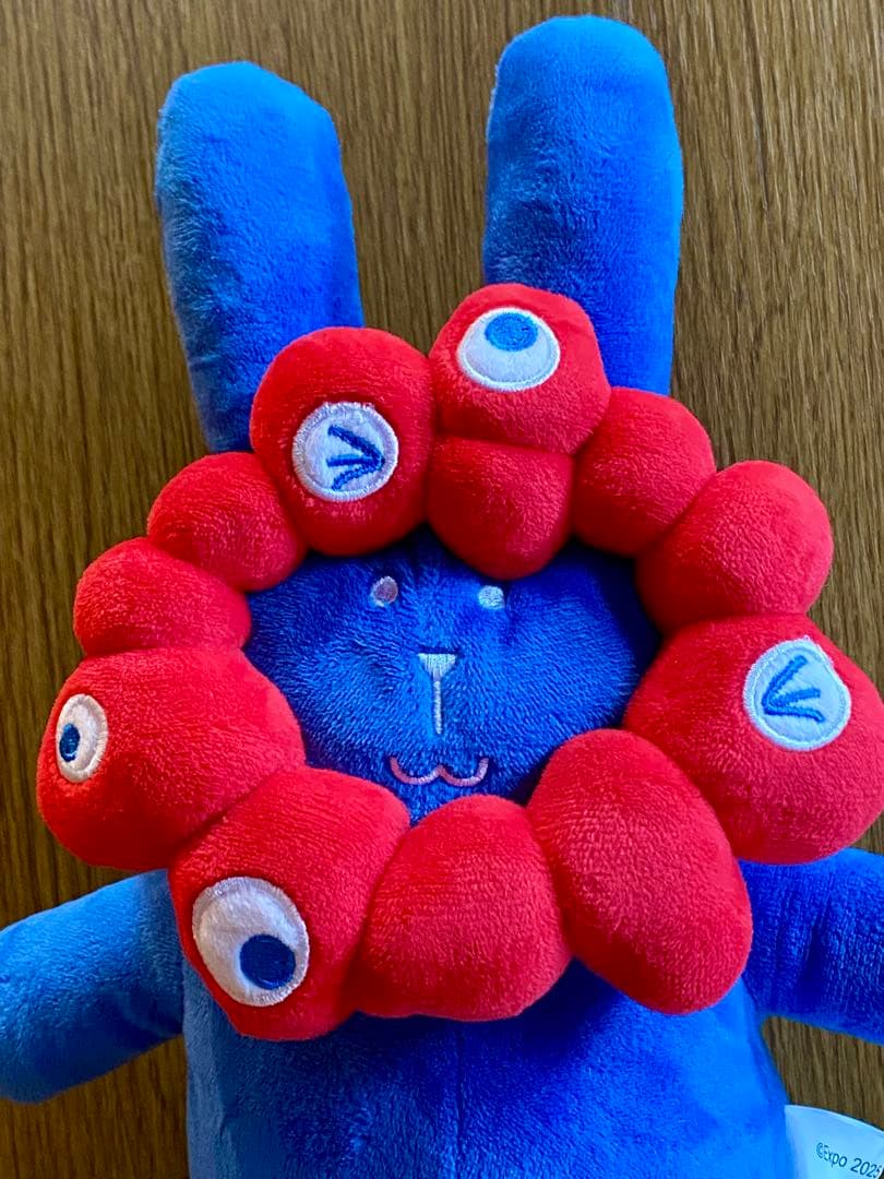 送料無料　万博　クラフトホリック&ミャクミャクなりきりおすわりマスコット　うさぎ